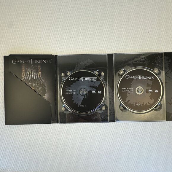 Game Of Thrones The Complete First Season DVD Box Set 5 Discs with Episode Guide - Picture 5 of 16